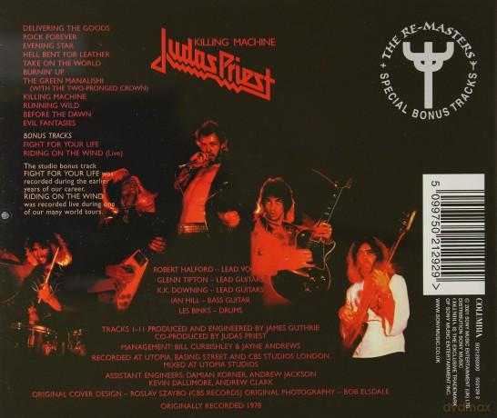 Judas Priest: Killing Machine [CD]