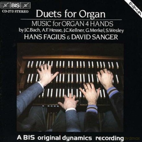 Fagius: Fagius/Sanger-Music For Org 4 Hands [CD]
