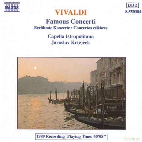 Vivaldi: Famous Concerti [CD]
