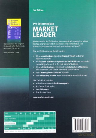 Market Leader 3E Pre-Intermediate podręcznik [KSIĄŻKA]