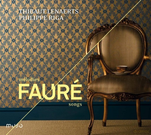 Thibaut Lenaerts Philippe Rig: Faure Melodies Songs Faur [CD]