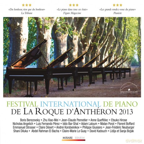 V/A: Festival International De Piano De La Roue D' Anthéron 2013 [CD]
