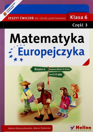 Matematyka Europejczyka Szkoła Podstawowa 6/3 ćwiczenie [KSIĄŻKA]