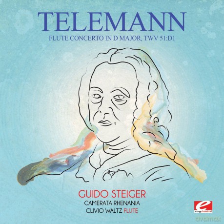 Telemann: Flute Concerto In D Major Twv 51:D1 [CD]