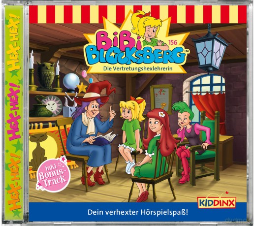 Bibi Blocksberg: Folge 156: Die Vertretungshexlehrerin [CD]