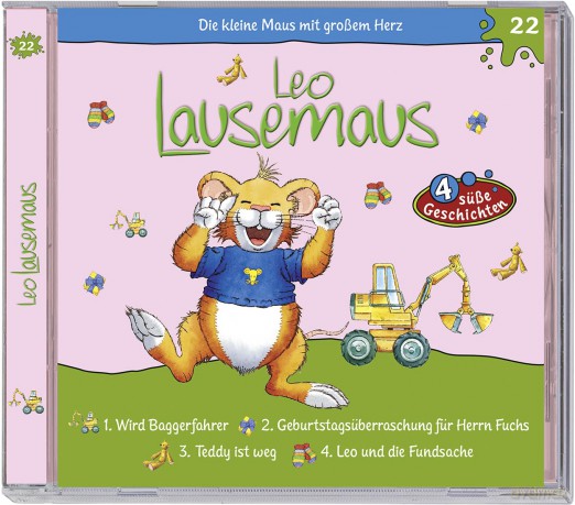 Leo Lausemaus: Folge 22: Wird Baggerfahrer+3 Weitere Ge [CD]