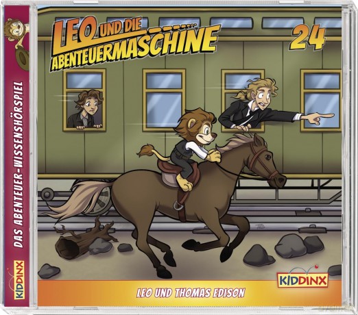 Leo Und Die Abenteuermaschine: Folge 24:Leo Und Thomas Edison [CD]