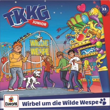 Tkkg Junior: Folge 33: Wirbel Um Die Wilde Wespe [CD]