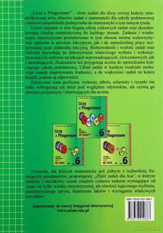 Matematyka Liczę z Pitagorasem 6 zbiór zadań [KSIĄŻKA]