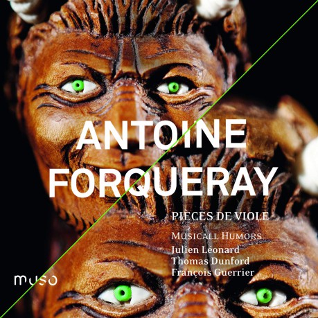 Julien Leonard Musical Humors: Forqueray Pieces De Viole [CD]