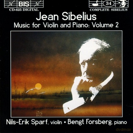 Forsberg: Forsberg/Sparf-Music For Vln/Pno Vol 2 [CD]