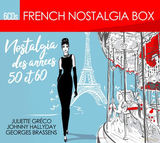 Greco Juliette-Hallyday Johnny: French Nostalgia Box-Nostalgie Des Annee [6CD]