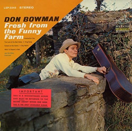 Bowman Don: Fresh From The Funny Farm [CD]