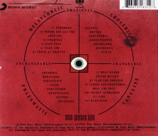 Kasabian: West Ryder Pauper Lunatic Asylum [CD]