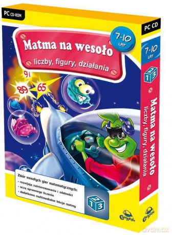 Matma na wesoło - Liczby, figury, działania [PROGRAM PC]