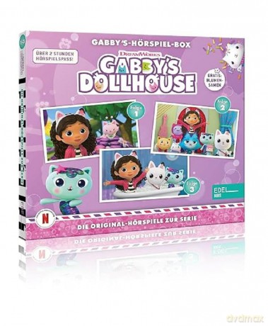 Gabby's Dollhouse: Gabby's-(1-3)Hsp-Box,Blumentte [3CD]