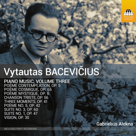 Gabrielius Alekna-Bacevicius - Piano Music Vol 3: Gabrielius Alekna-Bacevicius - Piano Music Vol 3 [CD]