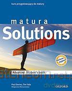 Matura Solutions Advanced podręcznik [KSIĄŻKA]
