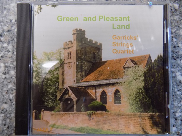 Garricks' Strings Quartet-A Green And Pleasant Land: Garricks' Strings Quartet-A Green And Pleasant Land [CD]