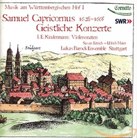 Lukas Barock Ensemble: Geistliche Konzerte [CD]