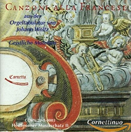 Cornettinuo: Geistliche Motetten;Canzoni Alla Franc [CD]