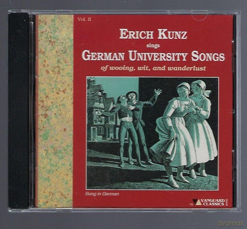 Kunz Erich: German University Songs 2 [CD]