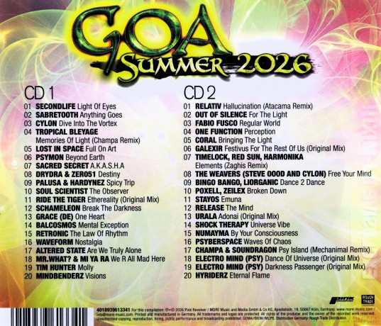Goa Summer 2026 [2CD]