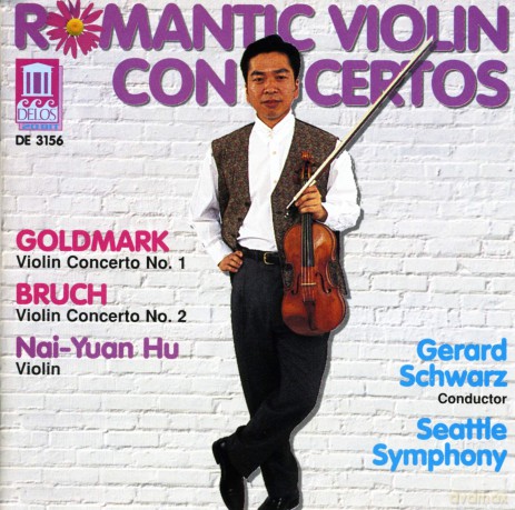 Naiyuan Hu Gerard Schwarz: Goldmark K. Violin Concerto [CD]