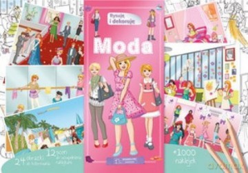 Moda. Rysuję i dekoruję - praca zbiorowa [KSIĄŻKA]