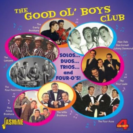 GOOD OL' BOYS CLUB-Four Coins,Four Lads,Lancers,Ames Brothers,Mills Br [4CD]
