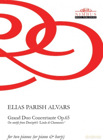 Alvars: Grand Duo Concertante 65 For Two Pianos [CD]