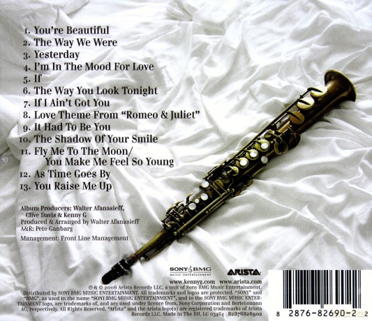Kenny G: I'm In The Mood For Love ... The Most Romantic Melodies Of All Time [CD]