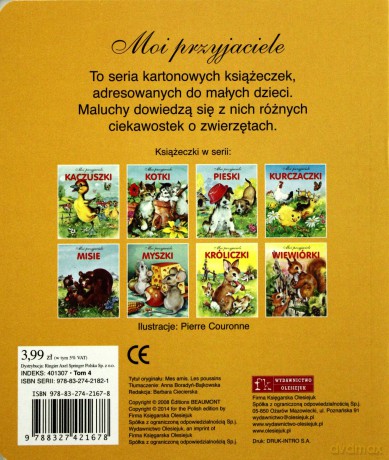 Moi przyjaciele. Kurczaczki [KSIĄŻKA]