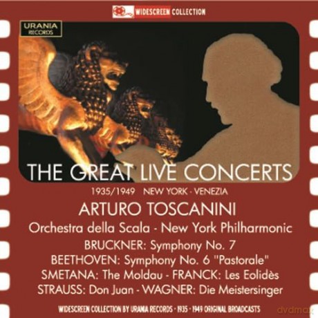Ny Philharmonic Orchestra: Toscanini Arturo: Great Live Concerts [2CD]