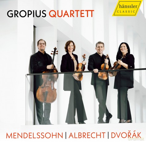 Gropius Quartett-Gropius Qrt - Mendelssohn: Gropius Quartett-Gropius Qrt - Mendelssohn [CD]