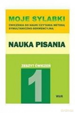 Moje sylabki. Nauka pisania - zeszyt 1 [KSIĄŻKA]