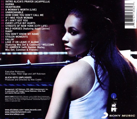 Alicia Keys: Unplugged [CD]