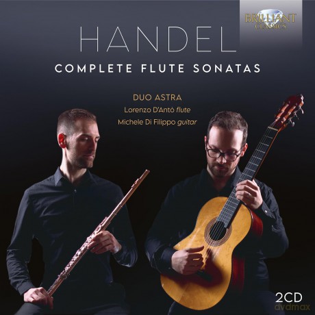 Duo Astralorenzo Dantomiche: Handel Complete Flute Sonatas [2CD]