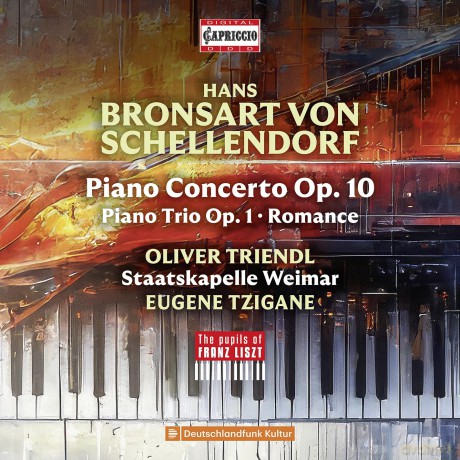 Triendl Oliver: Hans Bronsart Von Schellendorf: Pno Con: Pno Trio [CD]
