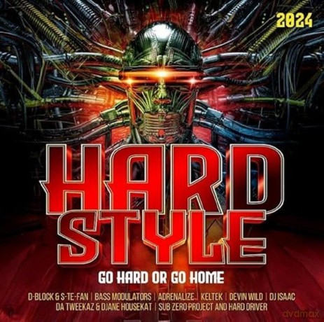 Hardstyle 2024 - Go Hard Or Go Home [2CD]