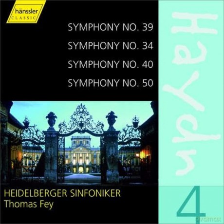 Fey Thomas - Heidelberger Sinfon: Haydn - Symphonies 39 34 40 50 [CD]