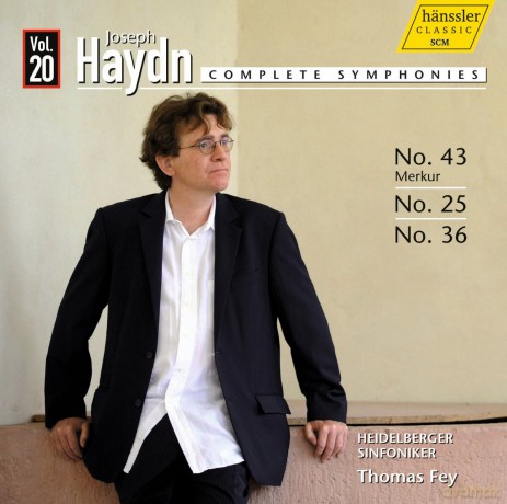 Fey Thomas - Heidelberger Sinfoniker: Haydn - Symphonies 43 25 36 [CD]