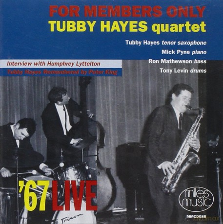 Hayes Tubby: Hayes Tubby/Quartet-For Members Only [CD]