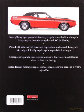 Muscle cars. Samochody siłowe [KSIĄŻKA]