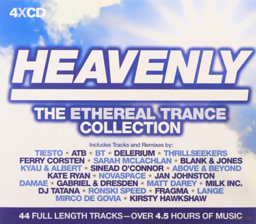 HEAVENLY: ETHEREAL TRANCE-Tiesto,ATB,Delerium,Sarah McLachlan,Milk Inc [4CD]