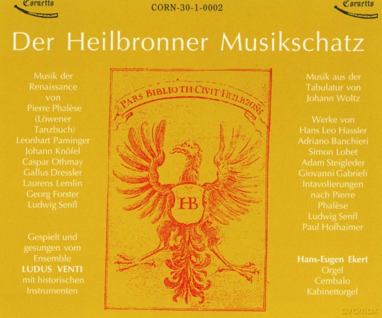 Ekert Hans-Eugen Ludus Venti: Heilbronner Musikschatz [2CD]