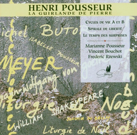 Marianne Pousseur Vincent B: Henri Pousseur La Guirlande D [CD]
