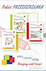 Myślę, czytam, rysuję - Pakiet przedszkolaka [KSIĄŻKA]