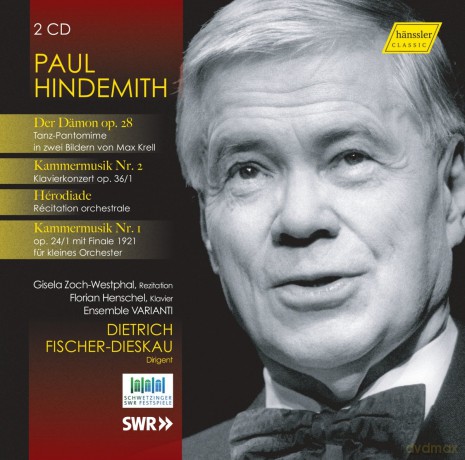 Fischer - Dieskau - Ensemble Varianti: Hindemith - Der Daemon [2CD]
