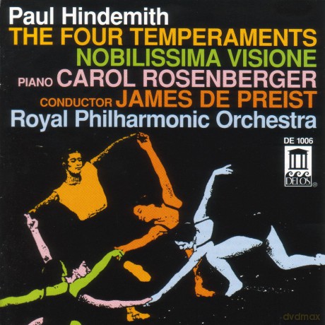 Royal Philharmonic Orchestra: Hindemith P. 4 Temperaments [CD]